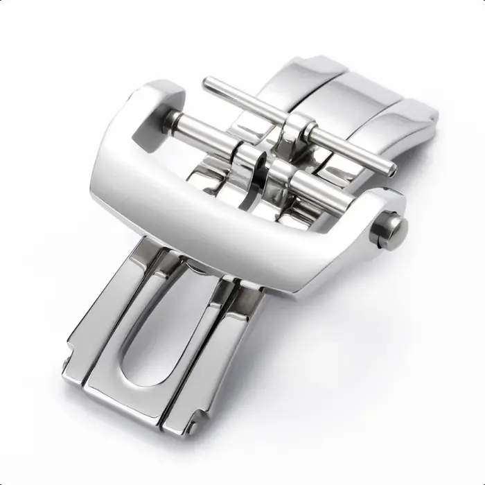 Boucles déployables papillon 20 mm pour hommes et femmes