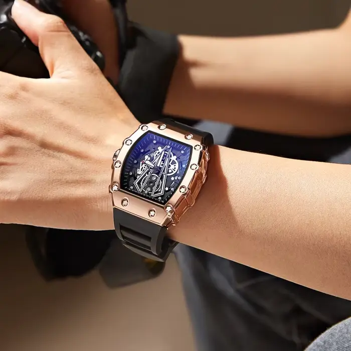 Seton-Montre étanche à mouvement automatique pour homme