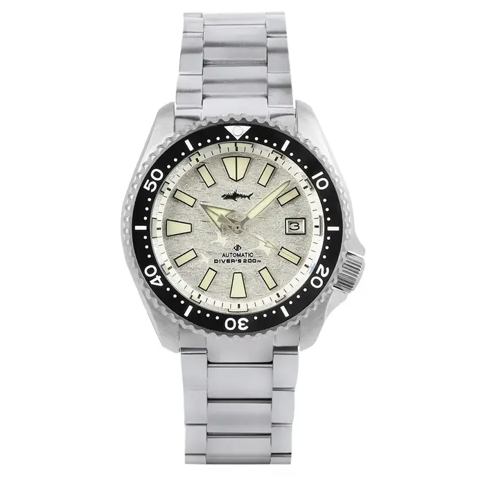 Heimdallr SKX007 montre de plongée titane NH35 automatique saphir cristal 20Bar étanche C3 Super lum