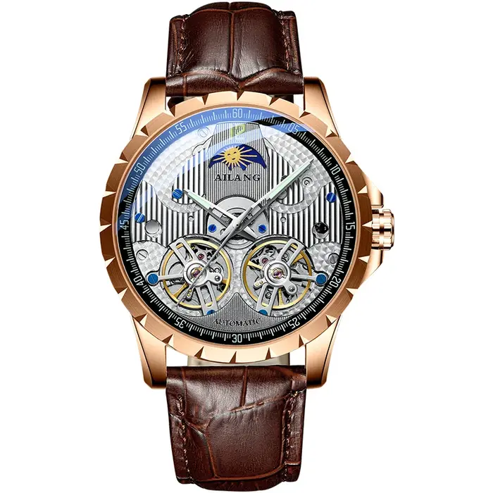 AILANG 2019 Nouvelle Montre Homme Authentique Mécanique Automatique Étanche pour Affaires