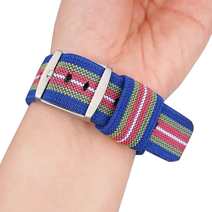 Bracelet de montre en nylon pour hommes et femmes