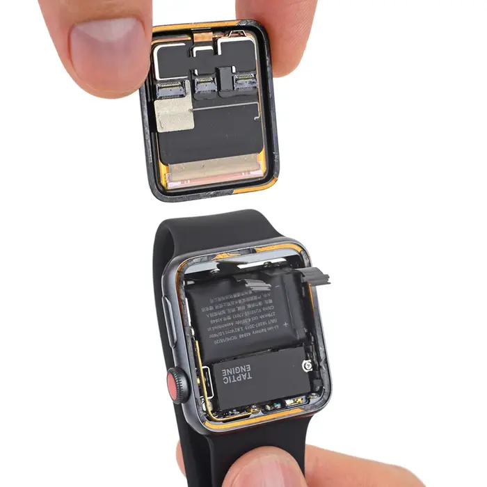 Batterie de remplacement d'origine pour Apple Watch Series SE 1 2 3 4 5 6 7 8 iWatch SE S1 S2 S3 S4 S5 S6 S7 S8 GPS LTE 40/45MM Bateria