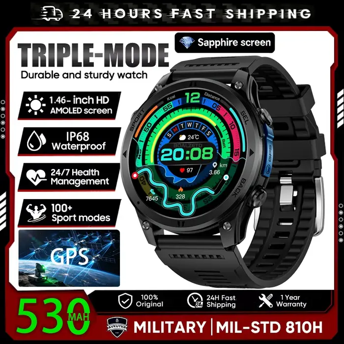 Nouvelle montre connectée GPS 2026 avec suivi de trajet