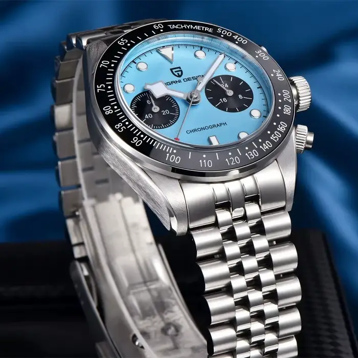 Nouvelle montre chronographe de luxe PAGANI DESIGN BB Flamingo 2026 pour homme