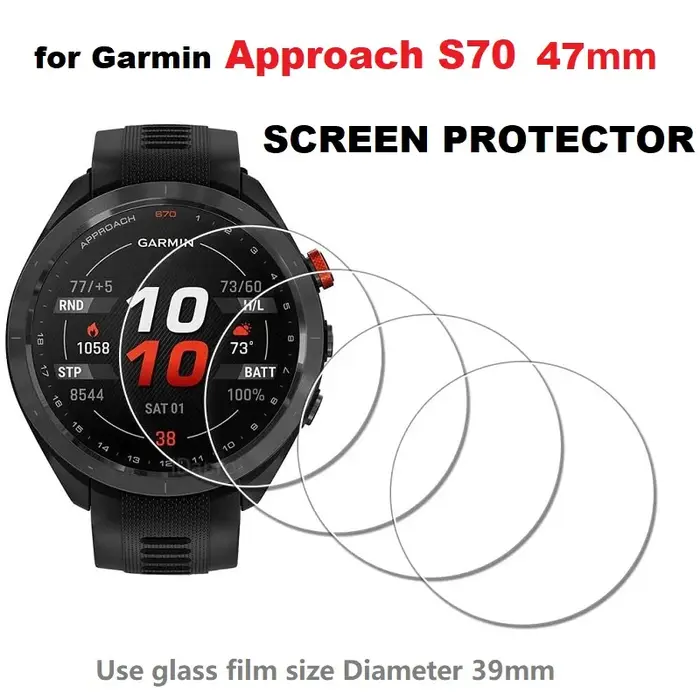 Protecteur d'écran pour montre intelligente Garmin approche S70 47mm/approche S70 42mm, Film de prot