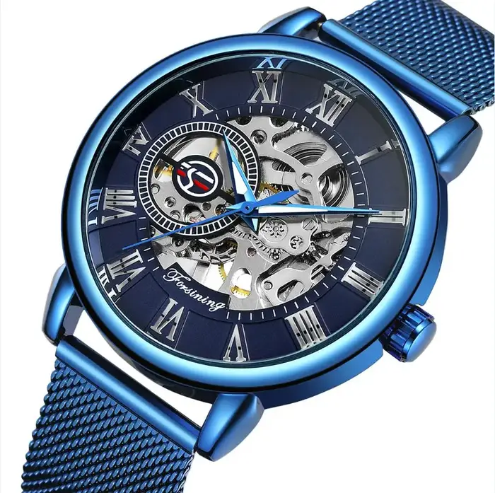 Forsining – montre squelette mécanique étanche 3ATM pour hommes, nouvelle marque de luxe, 2023
