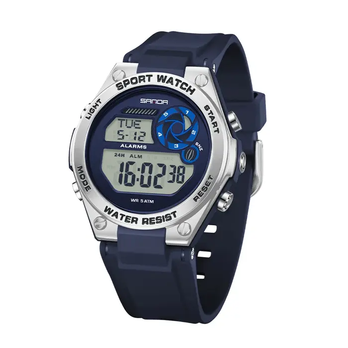 Montre-bracelet de sport de luxe pour femmes SANDA