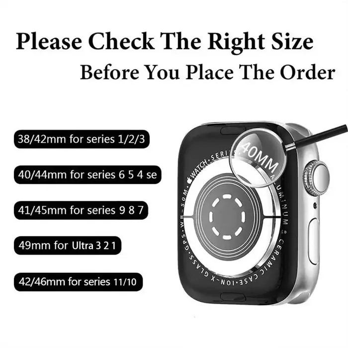 Bracelet de sport en Silicone pour Apple Watch Ultra 3