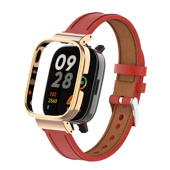 Bracelet en cuir ultra-fibre pour Red Rice Watch 1 2 3