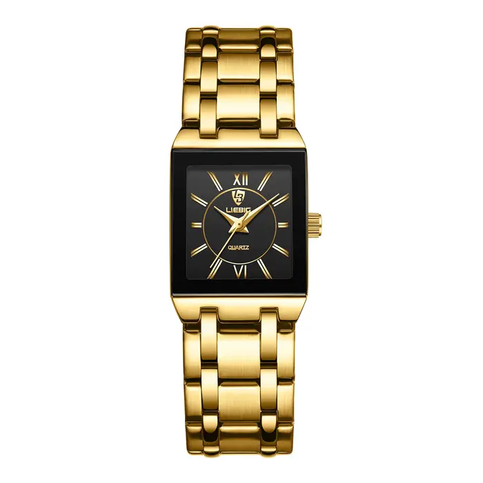 LIEBIG montre-bracelet à Quartz de luxe montre automatique de mode pour hommes femmes élégant bracel