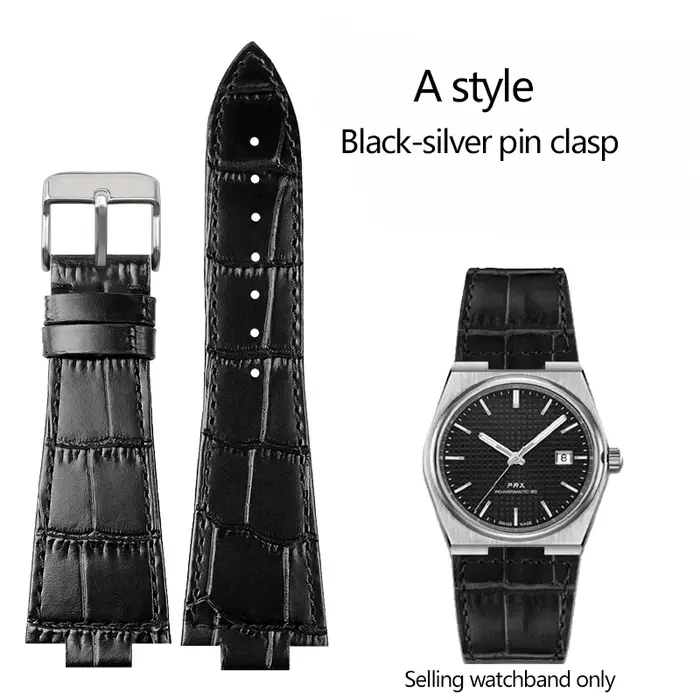 Bracelet de montre en cuir véritable pour Tissot Store X Series