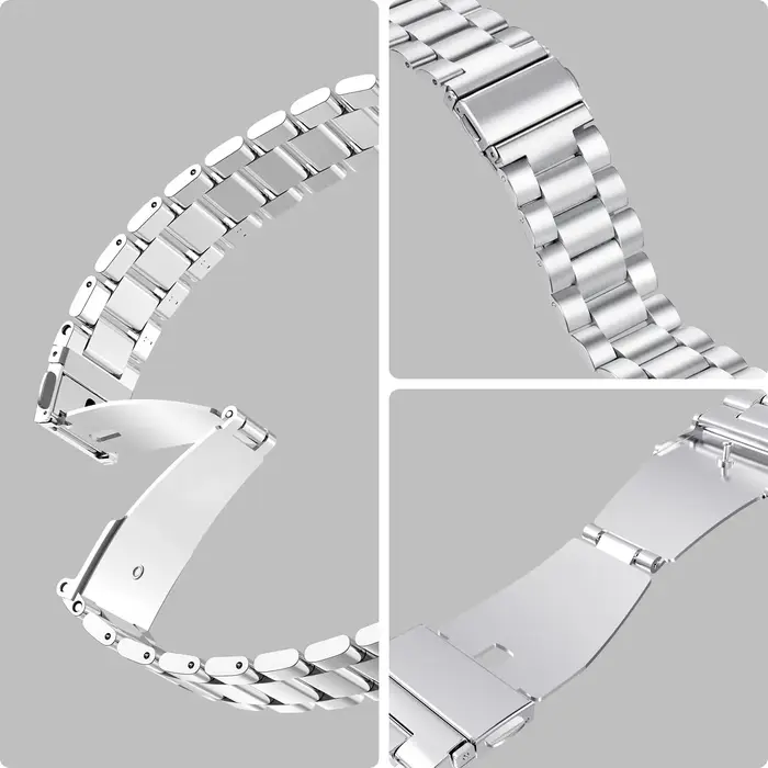 Bracelet en acier sans espaces pour Samsung Galaxy Watch 7 6 5 4 40mm 44mm 5Pro 45mm