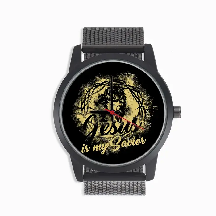 PRJesus-Montre-bracelet à quartz avec batterie pour homme