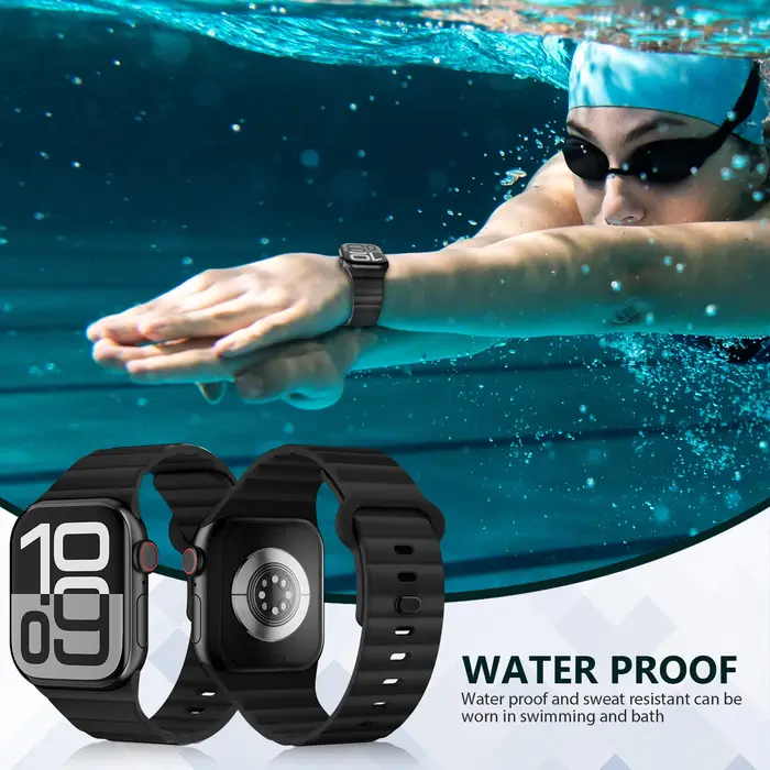 Bracelet en silicone sport pour Apple Watch