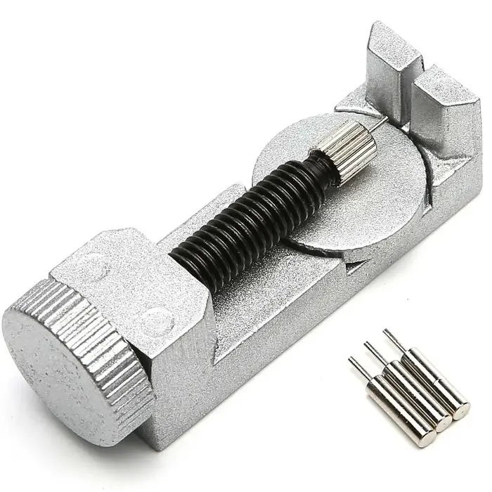 Dissolvant professionnel de maillons de Bracelet de montre et de Bracelet réglable avec des outils d