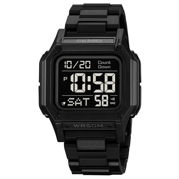 Skmei – montre de sport de natation étanche pour hommes, double fuseau horaire, affichage de la Date