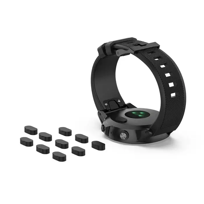 Bouchon Anti-poussière pour Garmin Fenix 8 E 7 7X 6 6X Pro 5 5X Plus Epix Pro Gen 2, Port de chargement, couvercle Anti-poussière, 10 pièces/ensemble