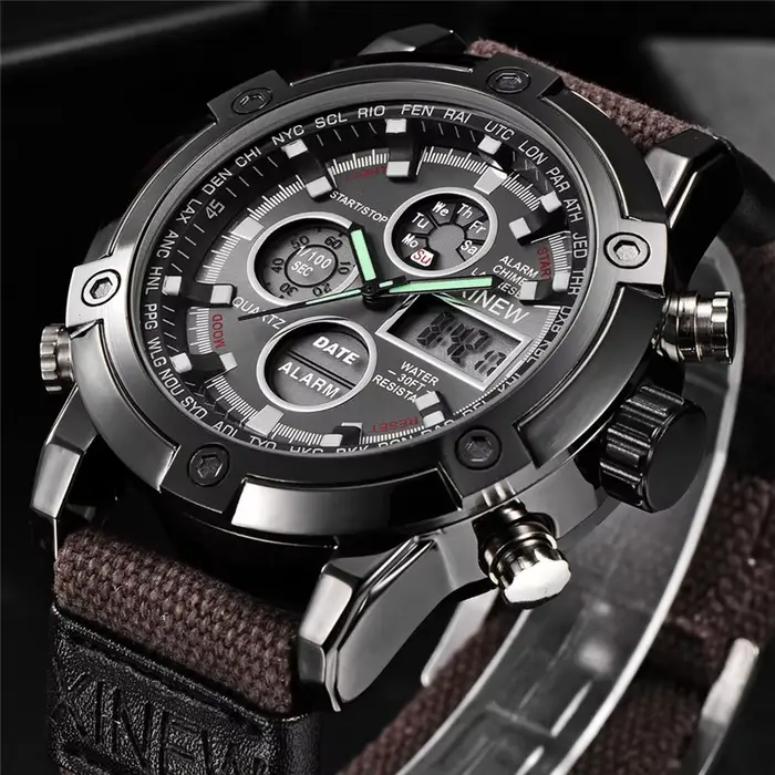 Montre d'affaires chronographe pour homme