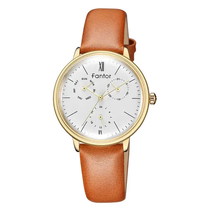 Fantor – montre-bracelet en cuir pour femmes