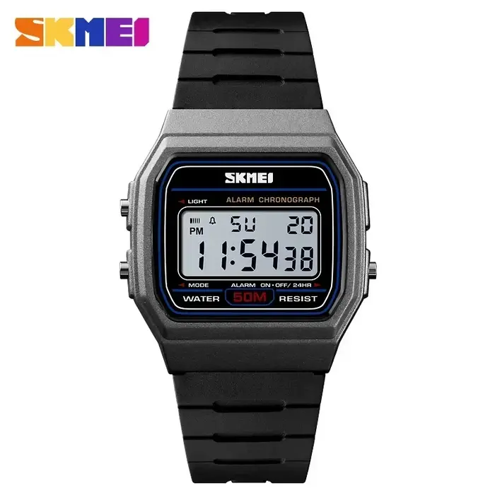 SKMEI 1412 mode femmes montre numérique affichage étanche Date semaine femme montre-bracelet sport Couple montres Relogio Feminino