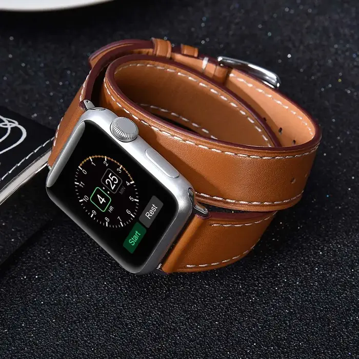 Bracelet Double Tour pour Apple Watch Band