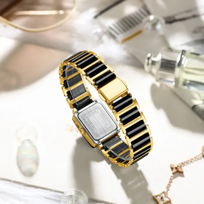 2 pièces Couple montres céramique étanche mode loisirs hommes et femmes montre Reloj Mujer romantique anniversaire cadeau montre-bracelet