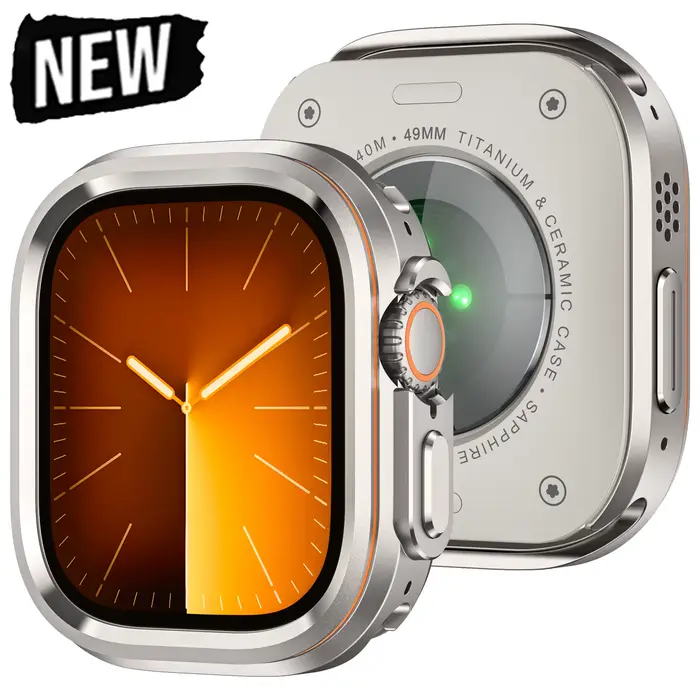 Étui de protection style Halo pour Apple Watch Ultra 2 3 49 mm