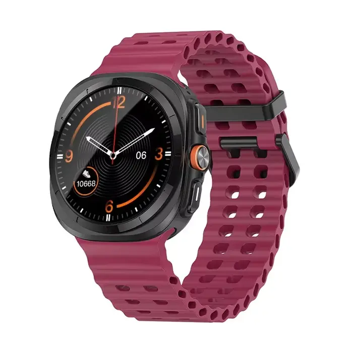 Bracelet marin pour Samsung Galaxy Watch ultra 2025/7 ultra, accessoires, Bracelet de Sport en silic