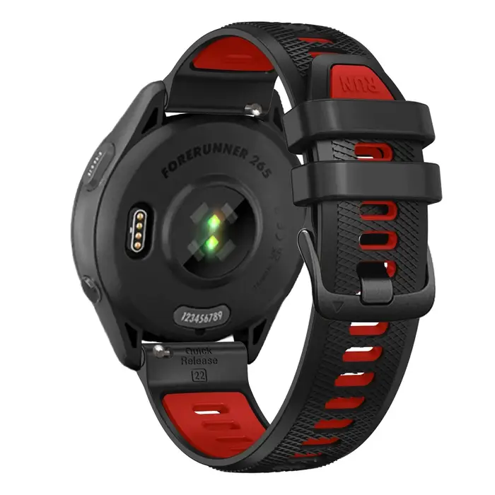 Bracelet officiel de 22mm pour Garmin Forerunner 265 745 255