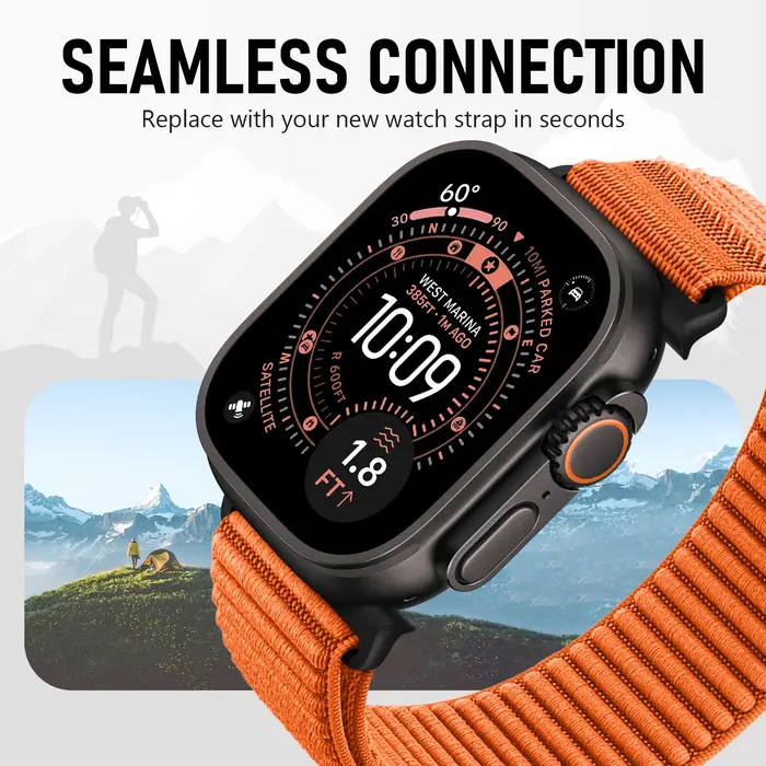 Boucle Sport pour Bracelet de montre Apple série 11/10/9/8/7/6/SE/Ultra2 3 49mm 46mm 45mm 44/42/41/40mm