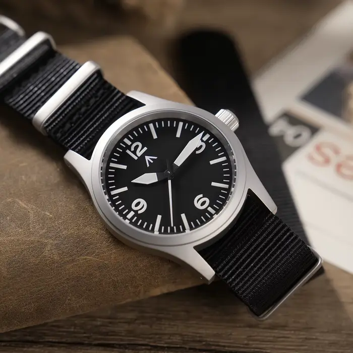 Militado nouveau ML05 balayage secondes mouvement VH31 saphir Super-LumiNova BGW9 haute transparence