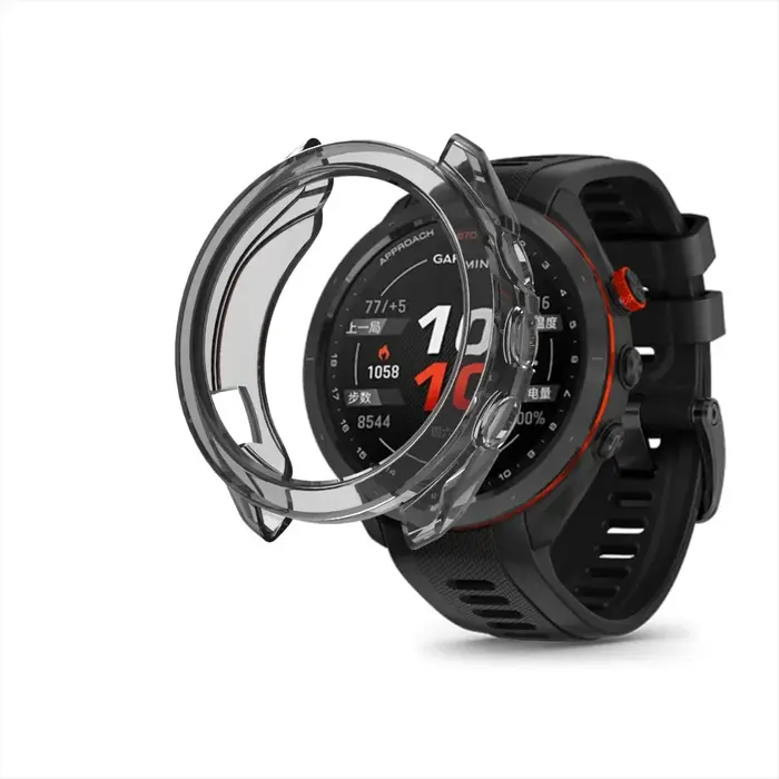 Étui de protection transparent en TPU pour montre intelligente Garmin approche S70 42MM 47MM