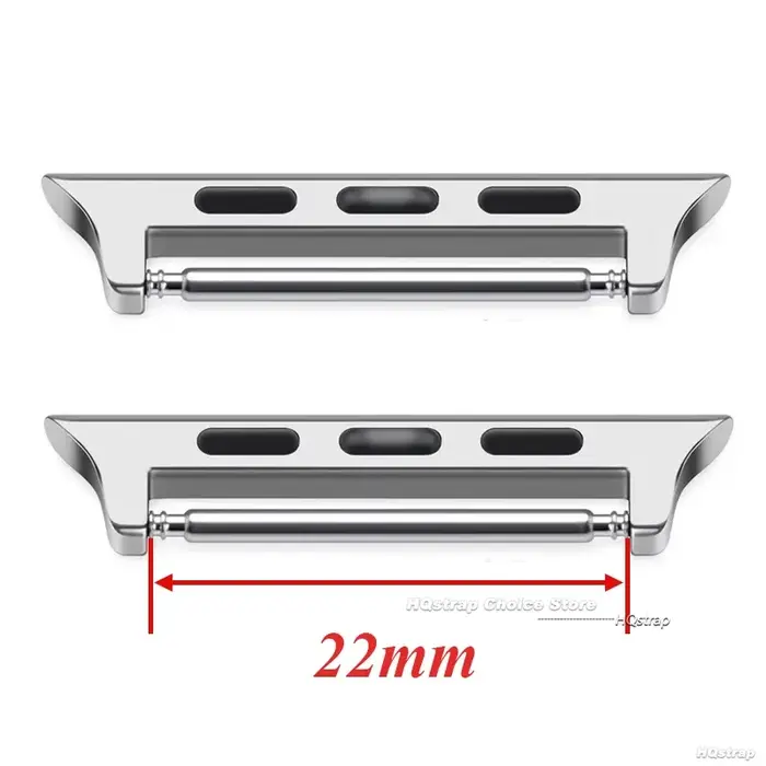 Connecteur de bracelet de montre pour Apple Watch, adaptateur métallique 45mm 44mm 42mm 41mm 38mm po