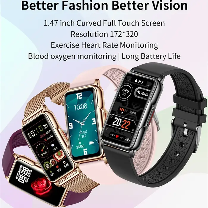 2024 nouveau sport montre intelligente hommes femmes 1.47-inch Full Touch GPS Fitness Tracker IP67 Waterproof Smartwatch pour Android IOS téléphone