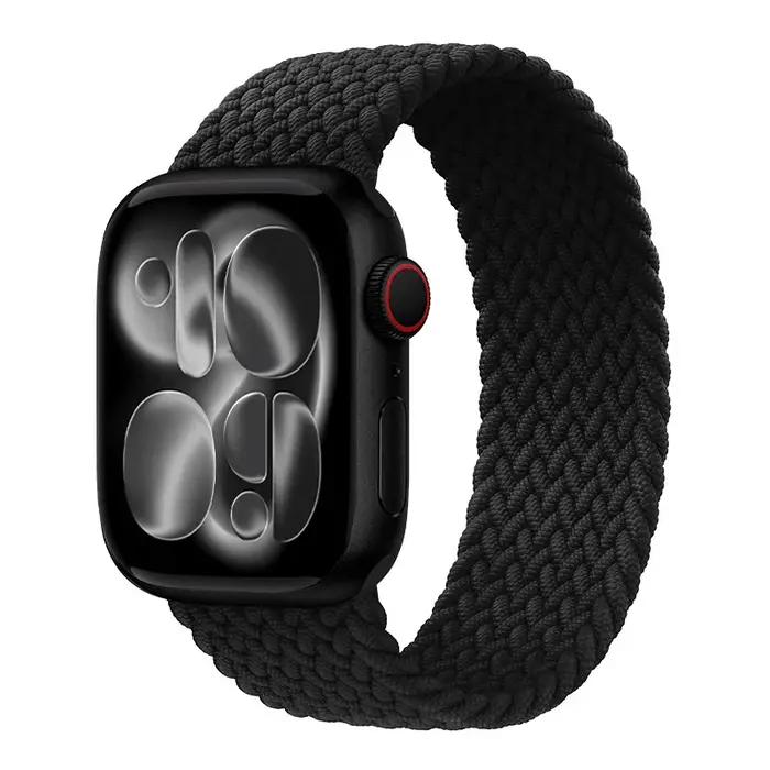 Boucle Solo tressée pour bracelet de montre Apple série 11 10 9 7 8 SE 6 Ultra 3 49mm 46mm 42mm 44mm