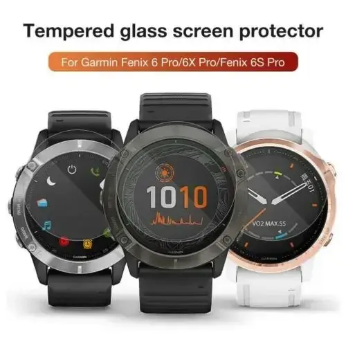 Film de protection d'écran en verre pour montre intelligente Garmin Fenix