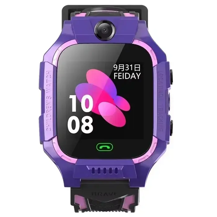Montre connectée GPS étanche pour enfants Lenovo avec carte SIM 4G, appel, appareil photo, mini mont