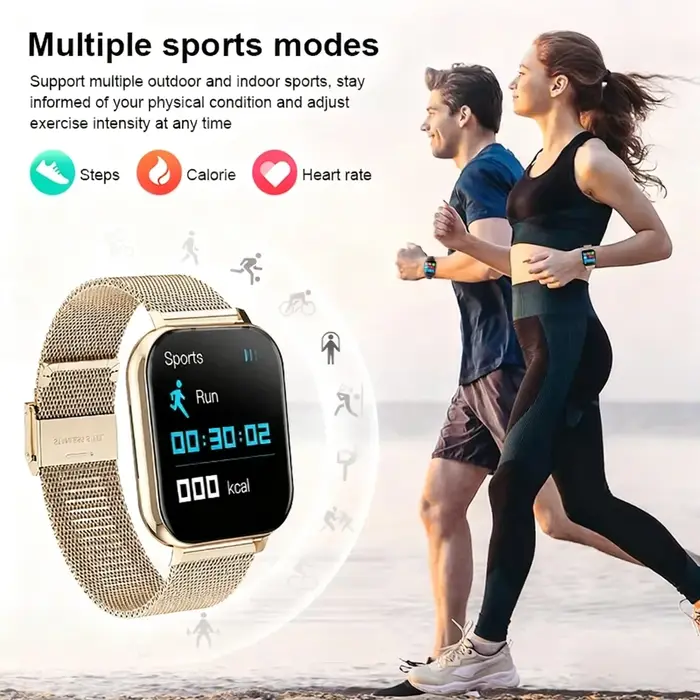 LAXASFIT Nouvelle Montre Connectée Écran HD Répondre aux Appels Passer