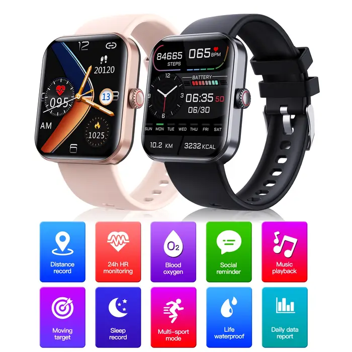 Montre connectée étanche pour le sport
