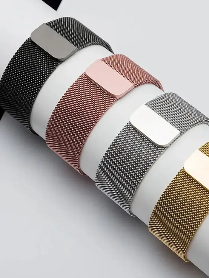 Boucle milanaise pour Bracelet de montre Apple 46mm 44mm 45mm 40mm 42mm 41mm 38mm 49mm