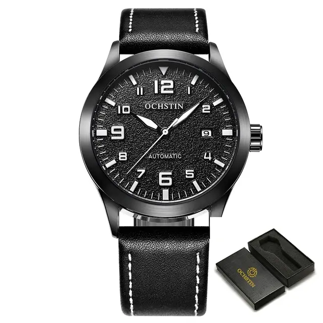 OCHSTIN hommes montre mécanique automatique de luxe tenue décontractée militaire Sports de plein air armée