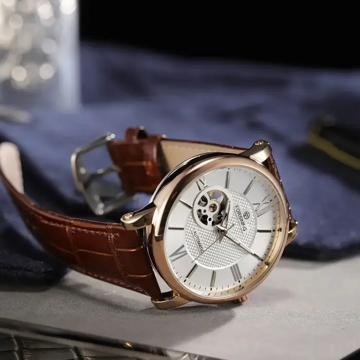 Montre mécanique de mode pour hommes