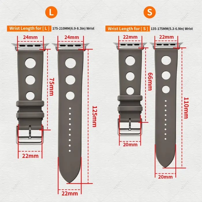 Nouveaux bracelets Kebitt Single Tour pour Apple Watch Ultra 3 2 Series 11 10 9 8 7 6 5