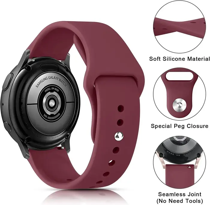 Bracelet de montre en Silicone pour Garmin Vivoactive 5 4 4s 3