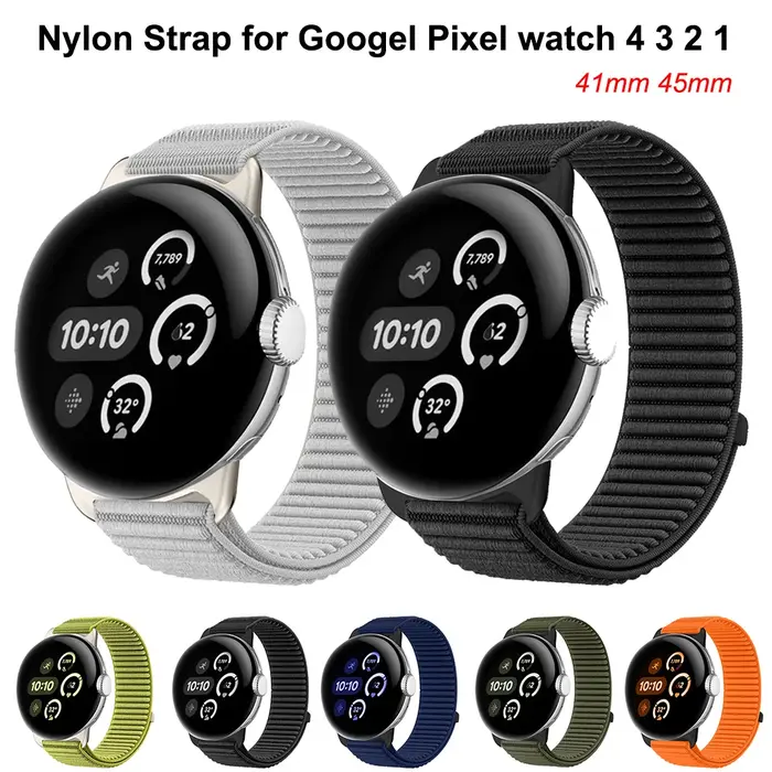 Bracelet en Nylon pour Google Pixel Watch 4 3