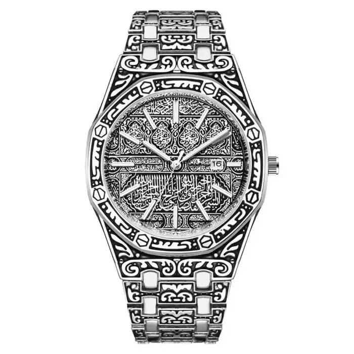 Montre d'affaires élégante vintage pour hommes, montre à la mode