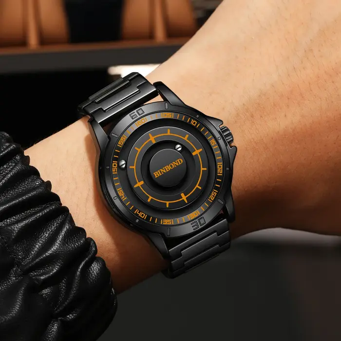 Montres-bracelets en quartz BINBOND pour hommes, montre de luxe étanche pour hommes, Reloj Hombre Para Montres Hommes Original Luxe Festina