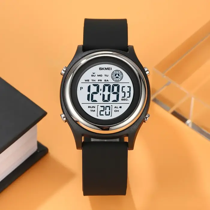 SKMEI 2094 femmes chronomètre dame montre-bracelet 50 M étanche antichoc reloj mujer rétro-éclairage affichage compte à rebours montres numériques