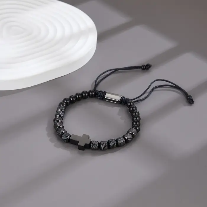 Bracelet en acier inoxydable galvanisé bon marché pour femmes