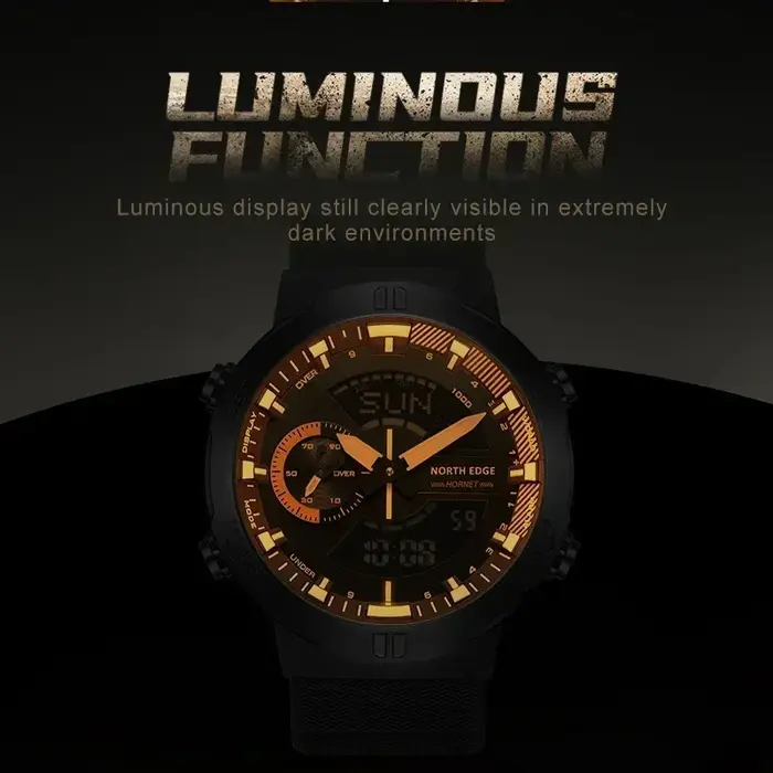 Montre digitale pour homme NORTH EDGE HORNET